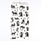 Stickers - Everyday Is Caturday - Black - 1 - The Well-Appointed Desk - Tidformera
