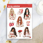 Stickers - Penpaling Paula - Be My Valentine - 1 - Penpaling Paula - Tidformera