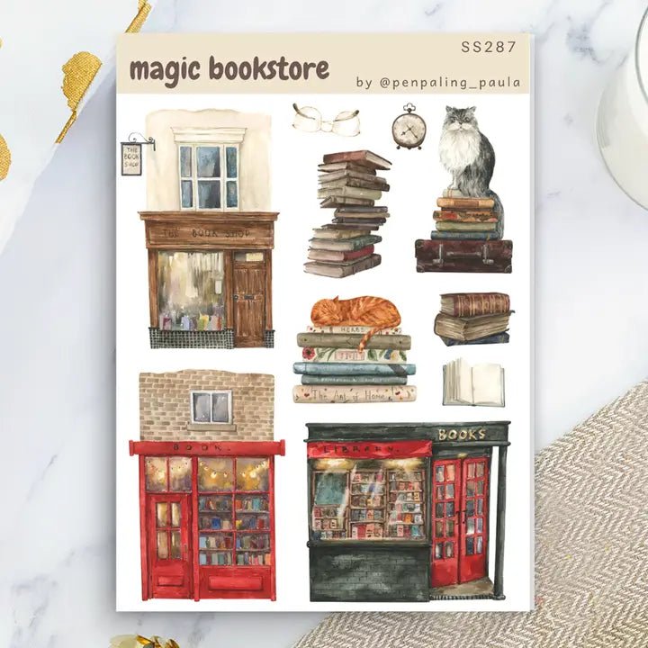 Stickers - Penpaling Paula - Magic Bookstore - 1 - Penpaling Paula - Tidformera
