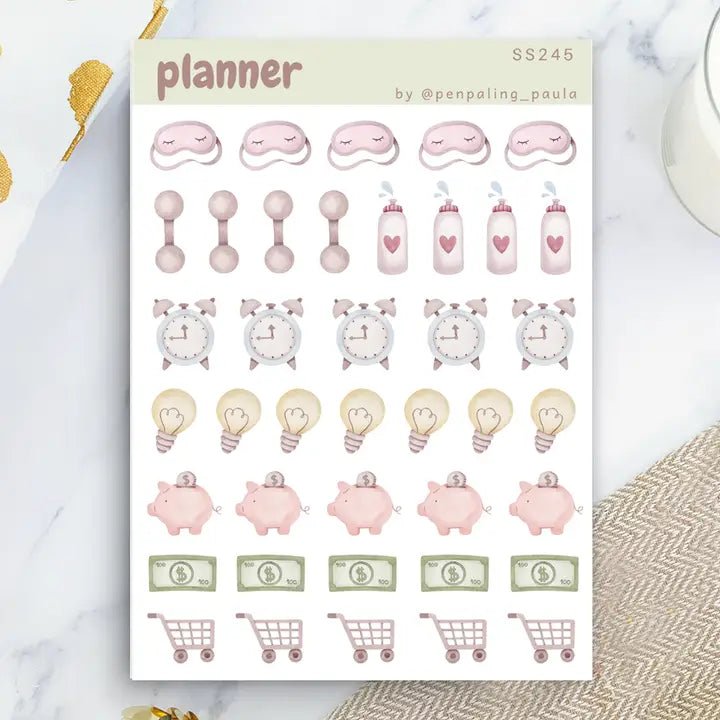 Stickers - Penpaling Paula - Planner 1 - 1 - Penpaling Paula - Tidformera