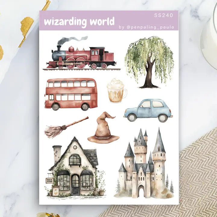 Stickers - Penpaling Paula - Wizarding World - 1 - Penpaling Paula - Tidformera