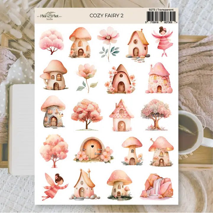Stickers Plan & Plot Studio Vinyl - Cozy Fairy 2 - 1 - Plan & Plot Studio - Tidformera