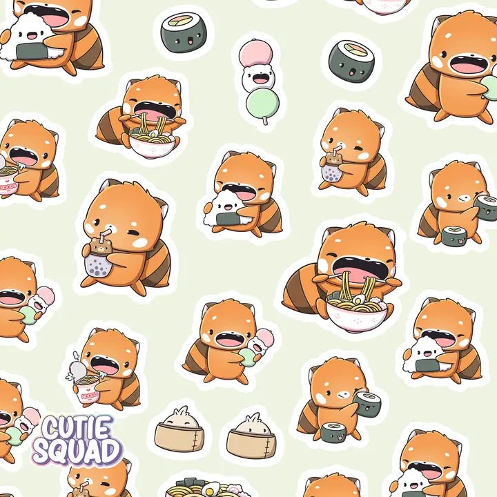 Stickersheet CutieSquad - Foodie Friends - 2 - CutieSquad - Tidformera