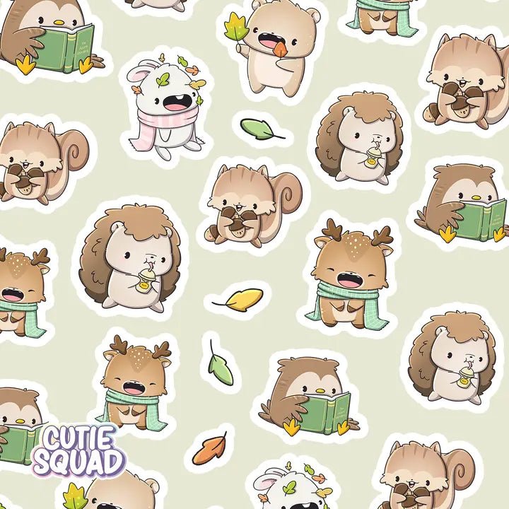 Stickersheet CutieSquad - Forest Walk - 2 - CutieSquad - Tidformera