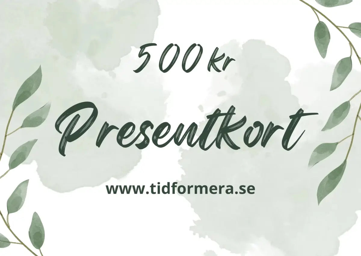Tidformeras presentkort - 5 - Tidformera - Tidformera