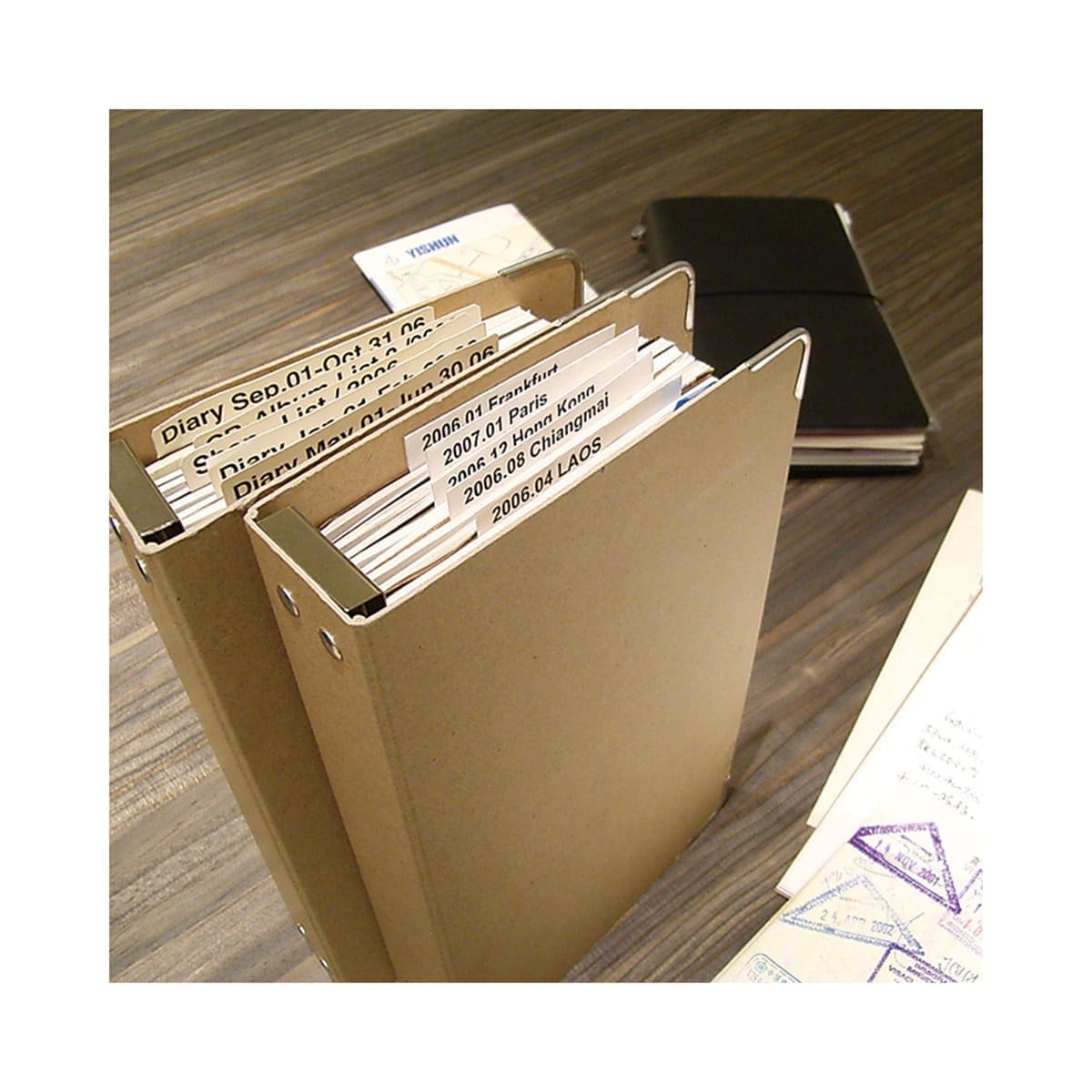 TN Regular Refill 011. Refill Binder - 2 - Traveler's Company - Tidformera