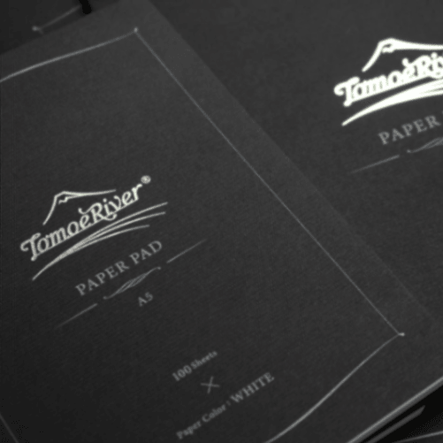 TomoeRiver Paper Pad A5 - Plain - White - 5 - Sakae TP - Tidformera