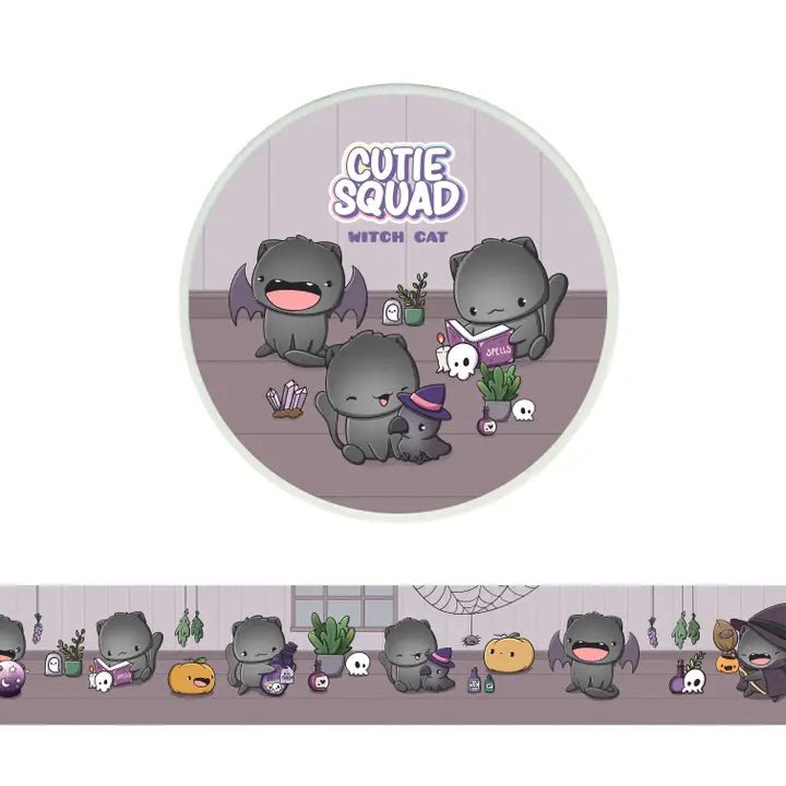 Washi tape CutieSquad - Witch cat - 1 - CutieSquad - Tidformera