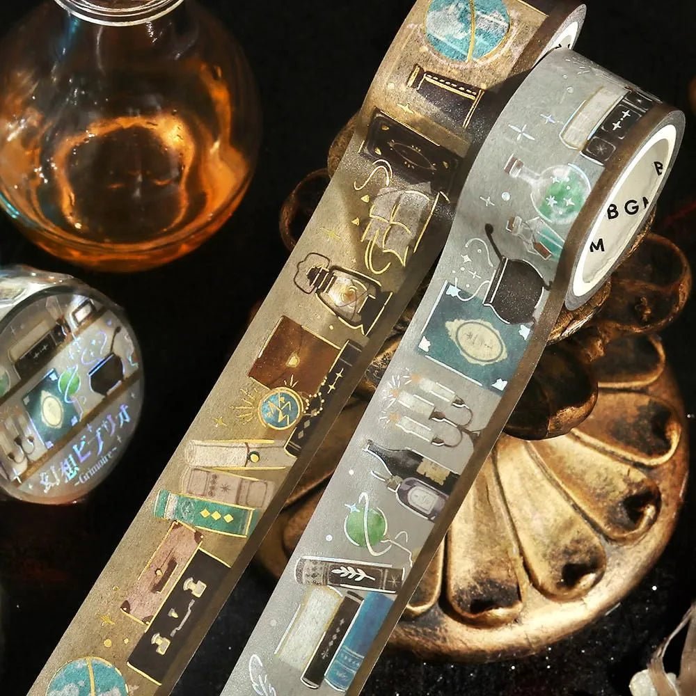 Washi Tape Gensou Vibrio - Travel - 3 - BGM - Tidformera