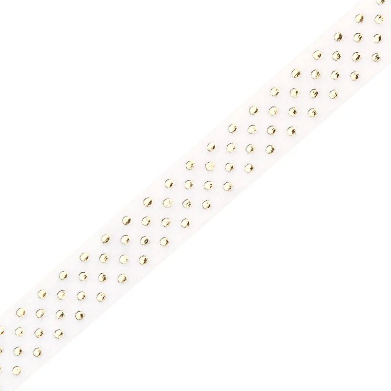 Washi Tape Gold Basic Dot - 5 mm - 2 - BGM - Tidformera