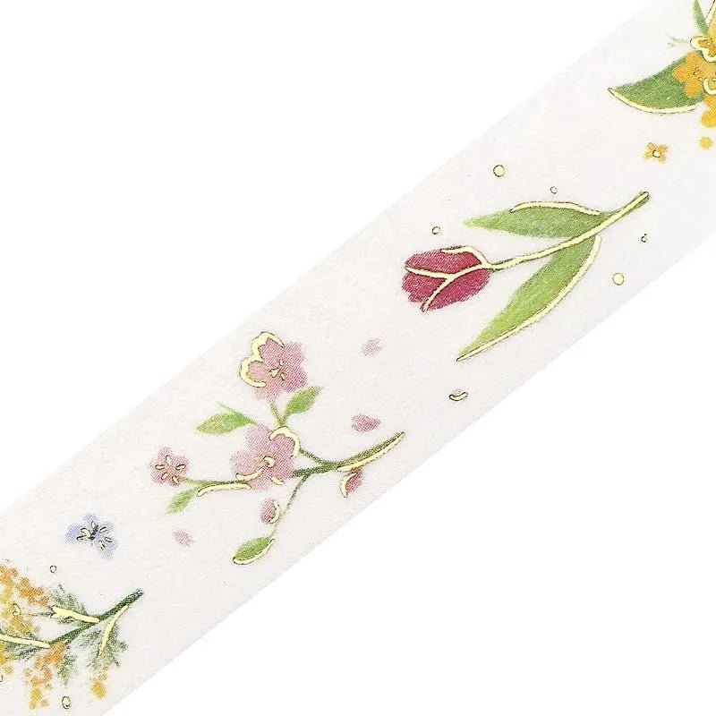 Washi Tape Ippai - Full of bouquets - 4 - BGM - Tidformera