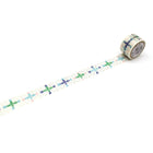 Washi Tape Minä Perhonen - Blooming day från MT masking tape. Utrullad dekorationstejp med grafiskt mönster - Tidformera