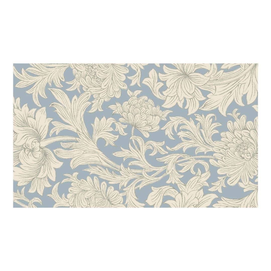 Washi Tape Morris & Co Chrysanthemum Toile 50 mm - 2 - MT masking tape - Tidformera