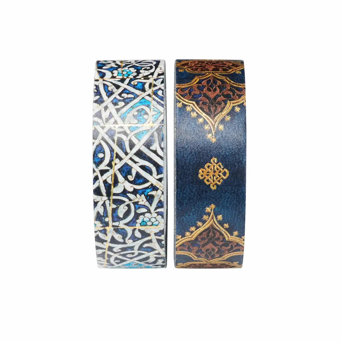 Washi Tape Paperblanks 2 - pack - Granada Turquoise & Safavid Indigo - 2 - Paperblanks - Tidformera