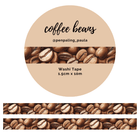 Washi tape - Penpaling Paula - Coffee beans 15 mm - 1 - Penpaling Paula - Tidformera