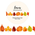 Washi tape - Shaped 20 mm - Leaves - 1 - Penpaling Paula - Tidformera