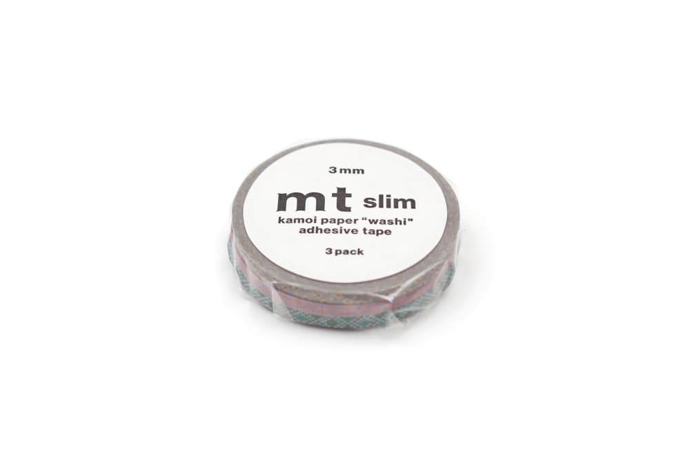 Washi Tape Slim 3 mm 3 - pack - Cross stitch - 2 - MT masking tape - Tidformera