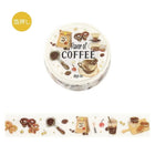 Washi Tape Tokimeki Flavor - Coffee - 1 - BGM - Tidformera