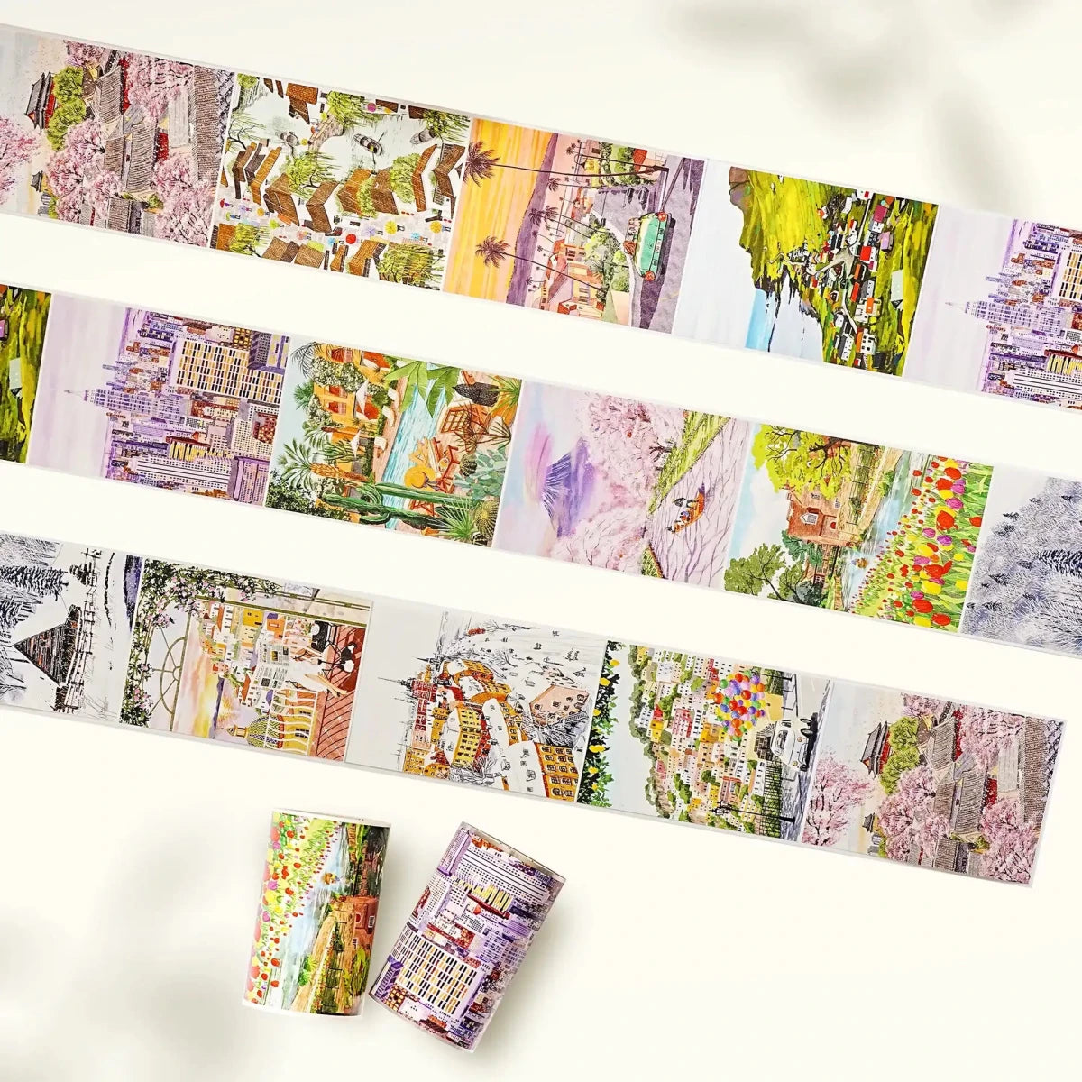 Washi Tape Wanderlust - 70 mm - 3 - Washi Tape Shop - Tidformera