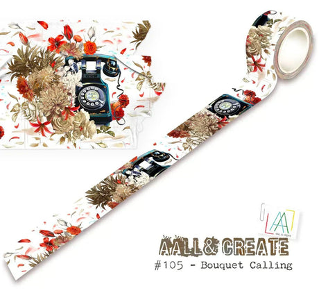 Video - Layer it up washi tape - Aall and Create - Tidformera