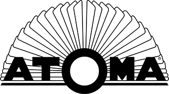 Atoma logotyp  - Tidformera