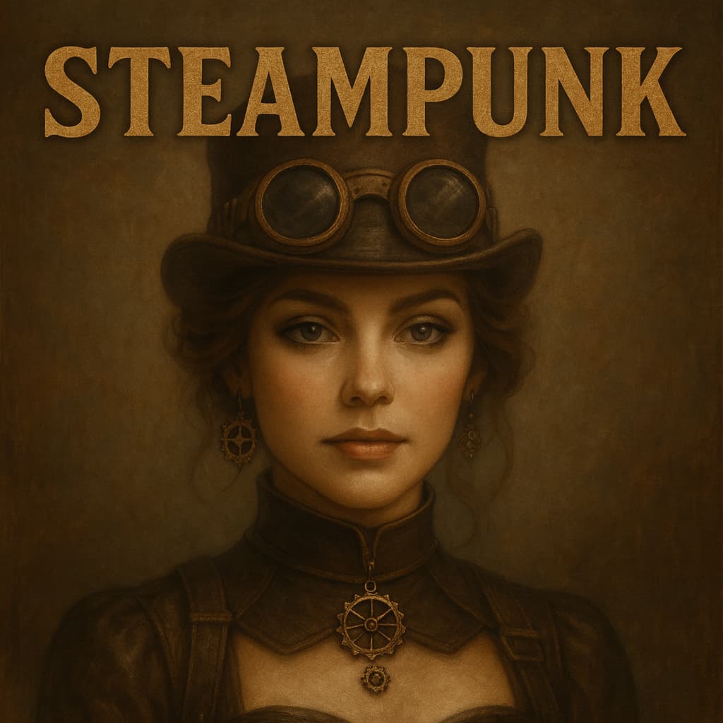 Avdelningsbild för kollektionen med Steampunk och Dark Academia