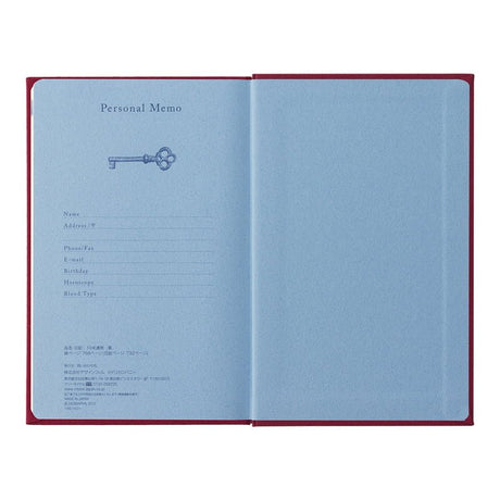 10 year diary Gate - Red - 10 - Midori - Tidformera