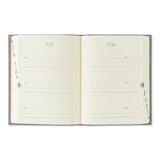 3 year diary Gate - Mini - Blue - Purple - 5 - Midori - Tidformera