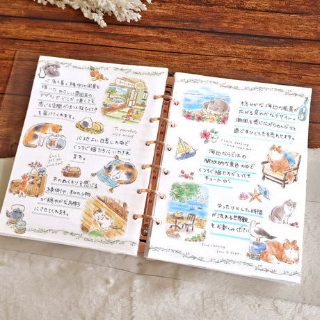 Stickers Nyanko Biyori - Engawa
