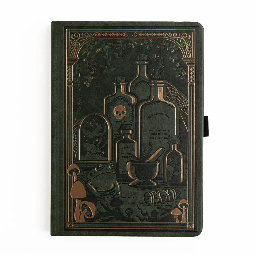 Dotted Notebook - B6 - Apothecary Shelf