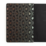 Dotted Notebook - Black dot grid - B6 - Wolf in the Night