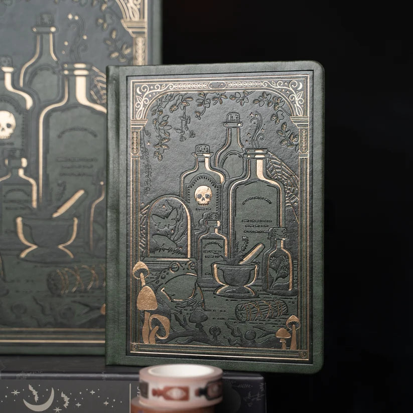 Dotted Notebook SQ - Apothecary Shelf