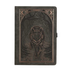 Dotted Notebook - Black dot grid - B5 - Wolf in the Night