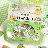 Flake Stickers - Welcome Meow! - Haineko