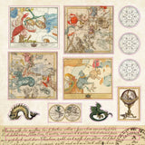 Celestial wonders - Sticker book - 8 - Peter Pauper Press - Tidformera