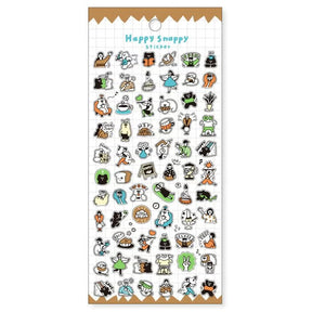Stickers Happy Snappy - Brown - 1