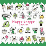 Stickers Happy Snappy - Green - 2