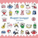 Stickers Happy Snappy - Pink - 2