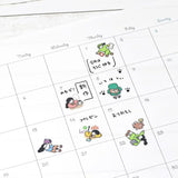 Stickers Lazy Weekdays - Work - 2