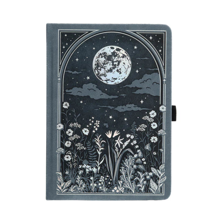Dotted Notebook Moonlit Garden A5 - Ivory