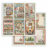 Scrapbooking Paper - Double-Sided - Art of Traveling