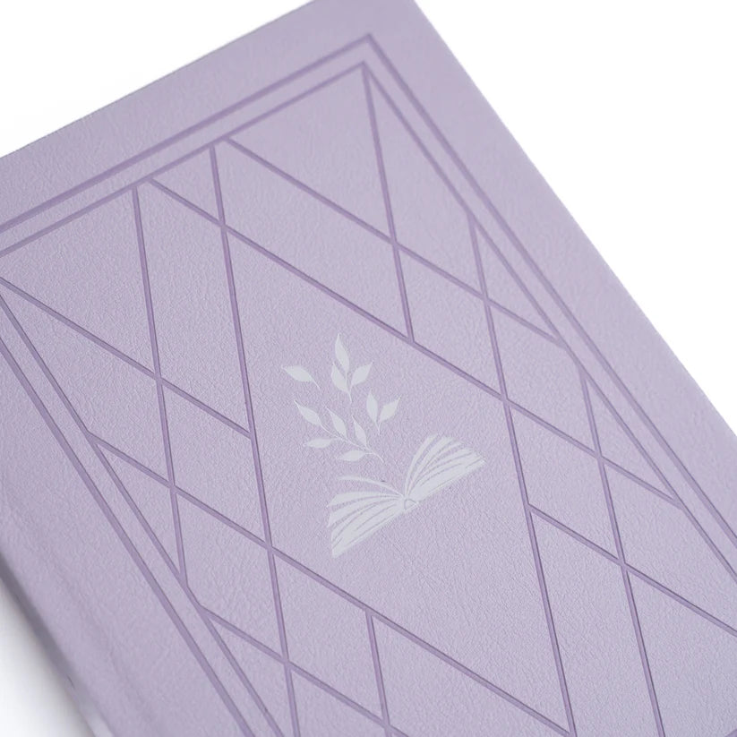 Dotted Notebook Vintage Library in Lilac B6