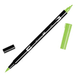 ABT Dual Brush pen - 173 Willow green - Pilgrön penselpenna - Tombow - Tidformera