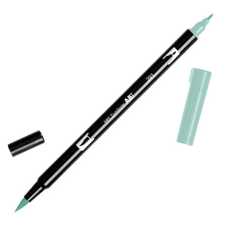ABT Dual Brush pen - 291 Alice blue - Penselpenna med ljusblå färg - Tombow - Tidformera