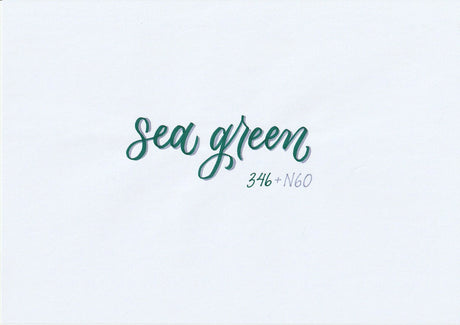 ABT Dual Brush pen - 346 Sea green - 4 - Tombow - Tidformera