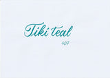 ABT Dual Brush pen - 407 Tiki teal - 3 - Tombow - Tidformera
