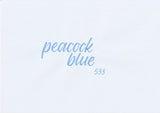 ABT Dual Brush pen - 533 Peacock blue - 3 - Tombow - Tidformera