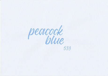 ABT Dual Brush pen - 533 Peacock blue - 3 - Tombow - Tidformera