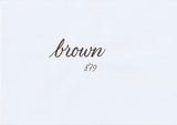 ABT Dual Brush pen - 879 Brown - 4 - Tombow - Tidformera