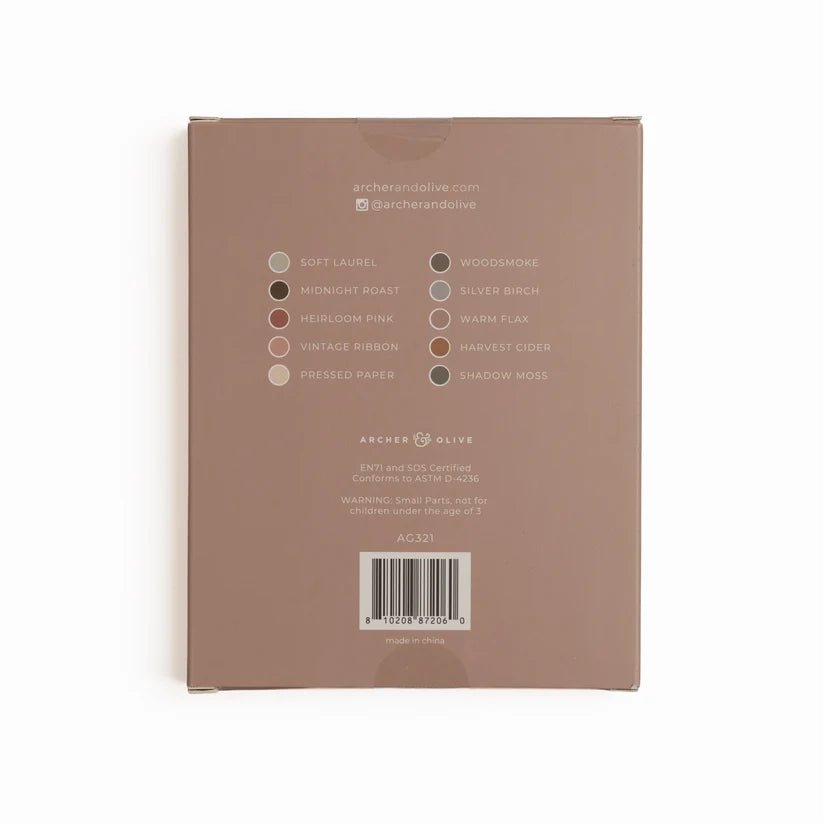 Acrylograph 10-pack 0,7 - Quiet Corners - 5 - Archer & Olive - Tidformera